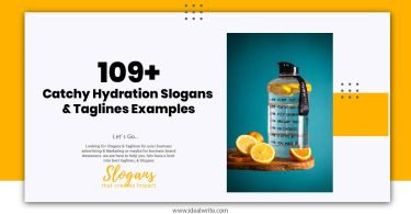 Hydration Slogans