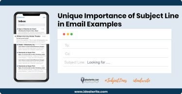 Importance of Subject Line in Email