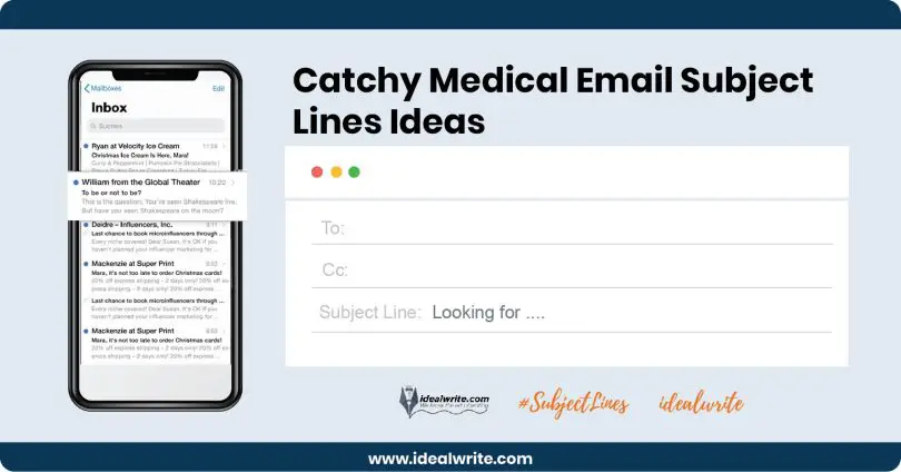 Medical Email Subject Lines