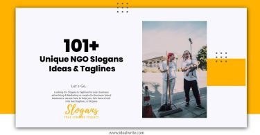 NGO Slogans Ideas & Taglines