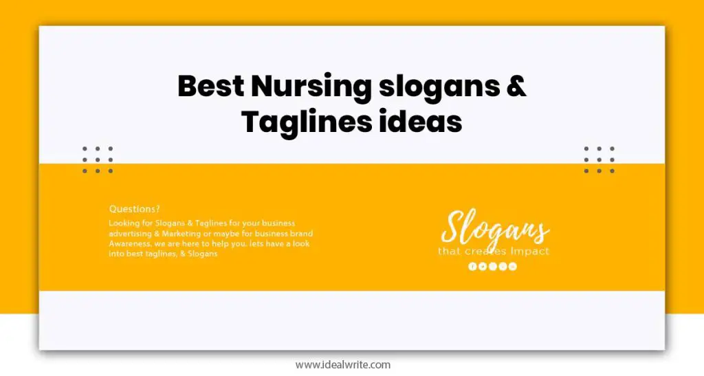 Nurses day Slogans