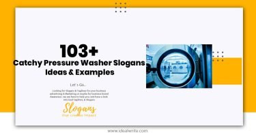 Pressure Washer Slogans