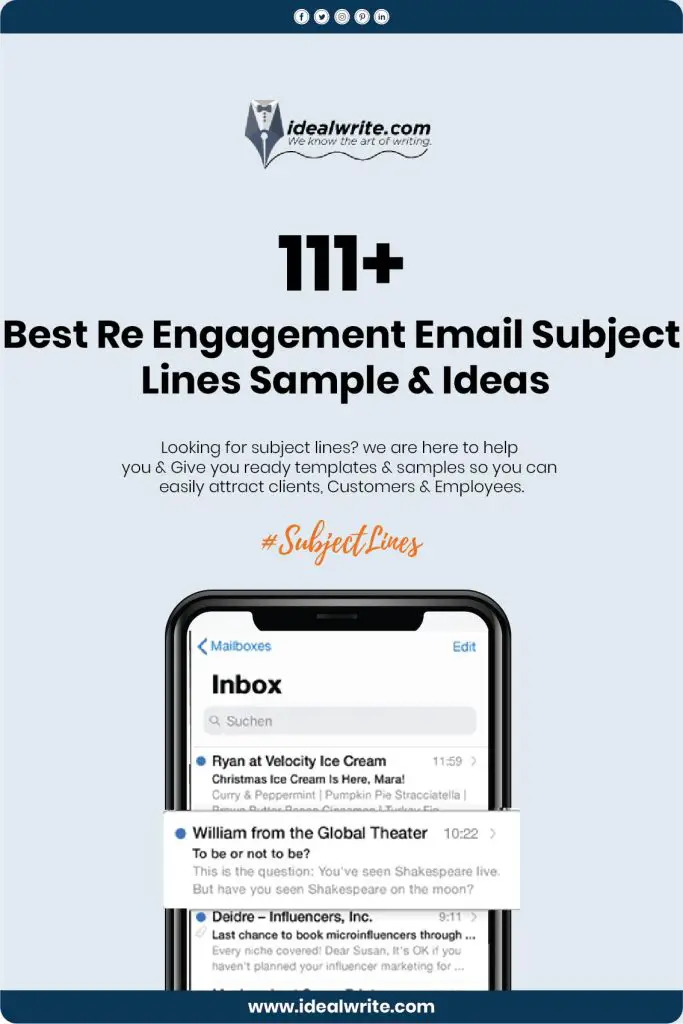 Re Engagement Email Subject Lines That Stand Out