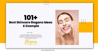 Skincare Slogans
