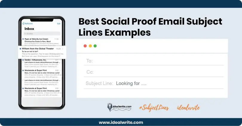 Social Proof Email Subject Lines