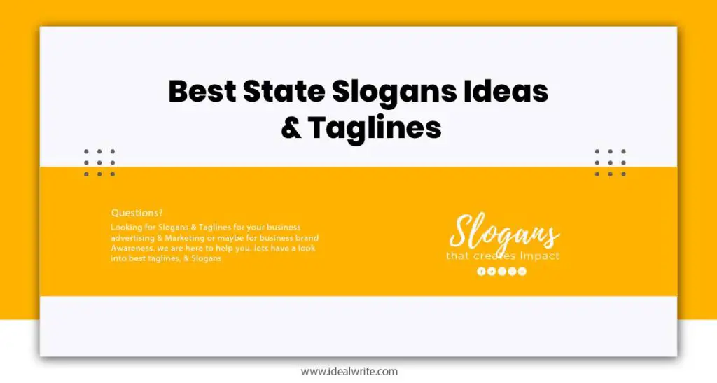 State Slogans Examples