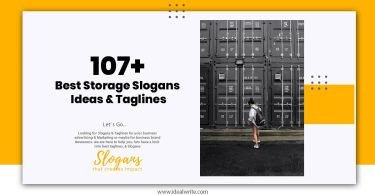 Storage Slogans