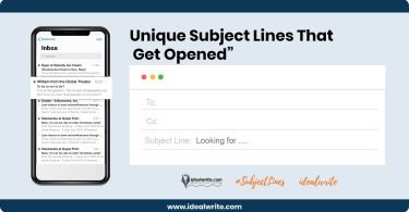 Subject Lines That Get Opened