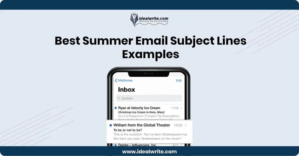 Summer Camp Email Subject Lines