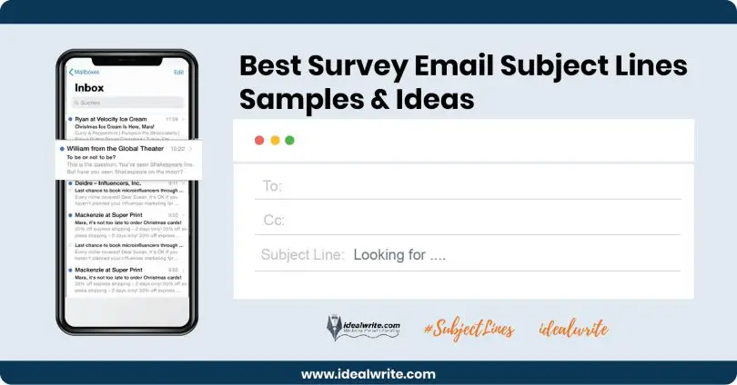 Survey Email Subject Lines