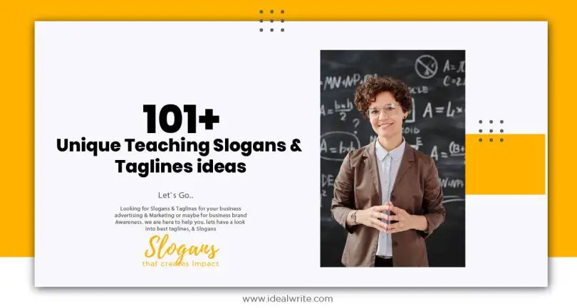 Teaching Slogans