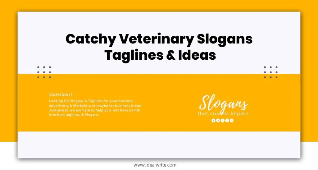 Veterinary Clinic Slogans