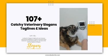 Veterinary Slogans