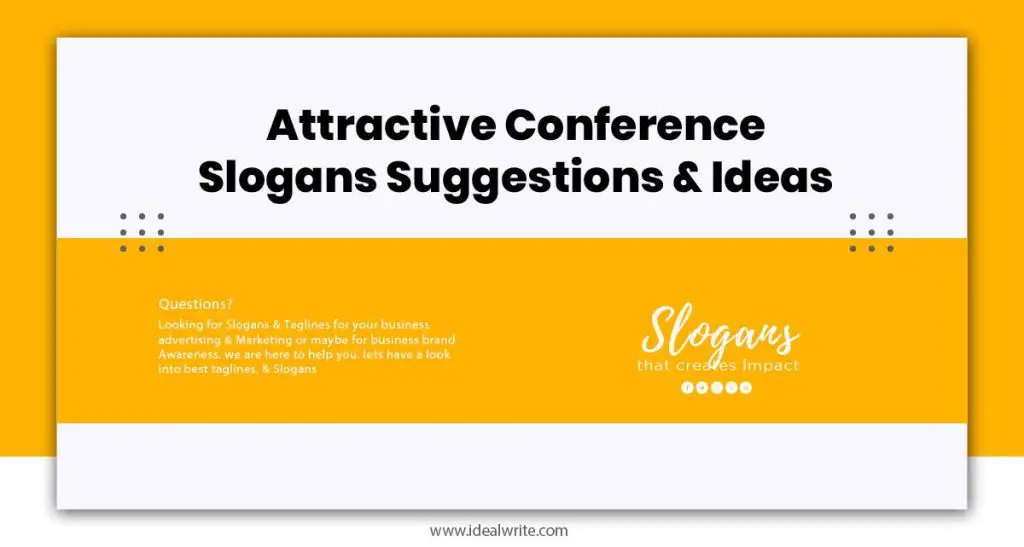 Virtual Conference Slogans
