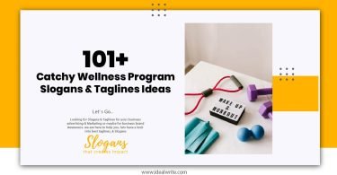 Wellness Program Slogans