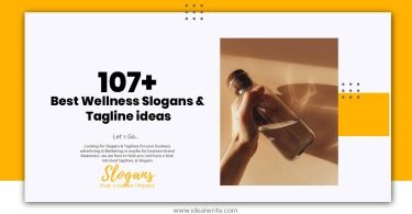 Wellness Slogans
