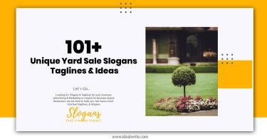 Yard Sale Slogans